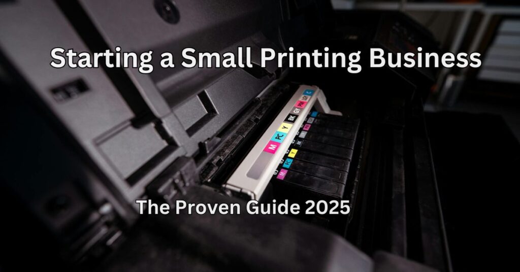 starting a small printing business​